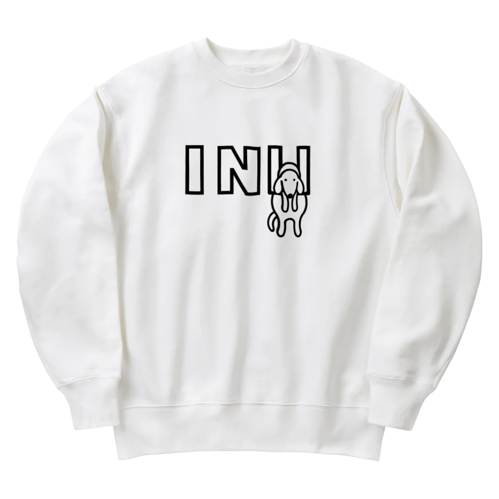 ぽぴーぴぽーの挟まるINU Heavyweight Crew Neck Sweatshirt