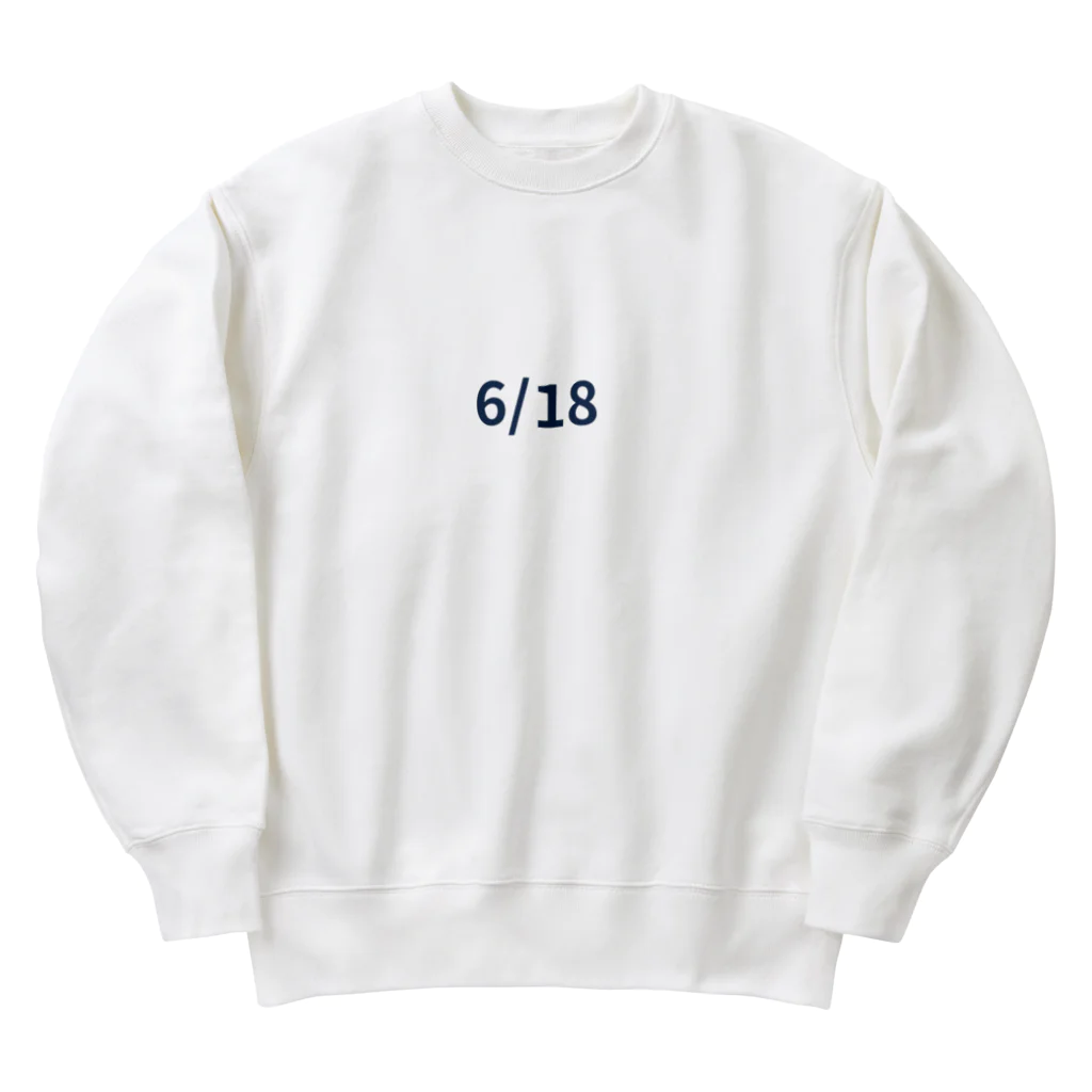 AY-28の日付グッズ　6/18バージョン Heavyweight Crew Neck Sweatshirt