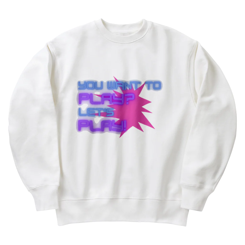 P4R4D0XパラドックスのYOU WANT TO PLAY? Heavyweight Crew Neck Sweatshirt