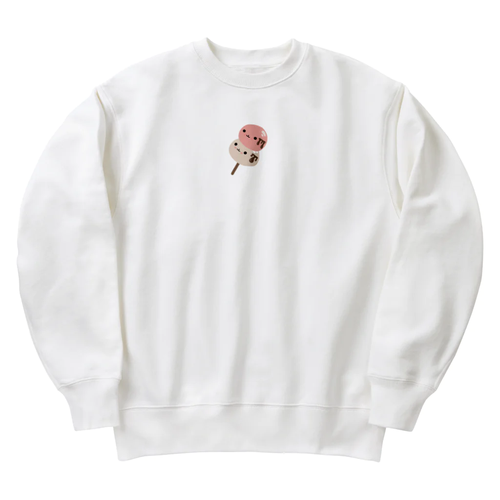 みたらし団子のふたたまちゃんのみたらし団子のふたたまちゃん Heavyweight Crew Neck Sweatshirt