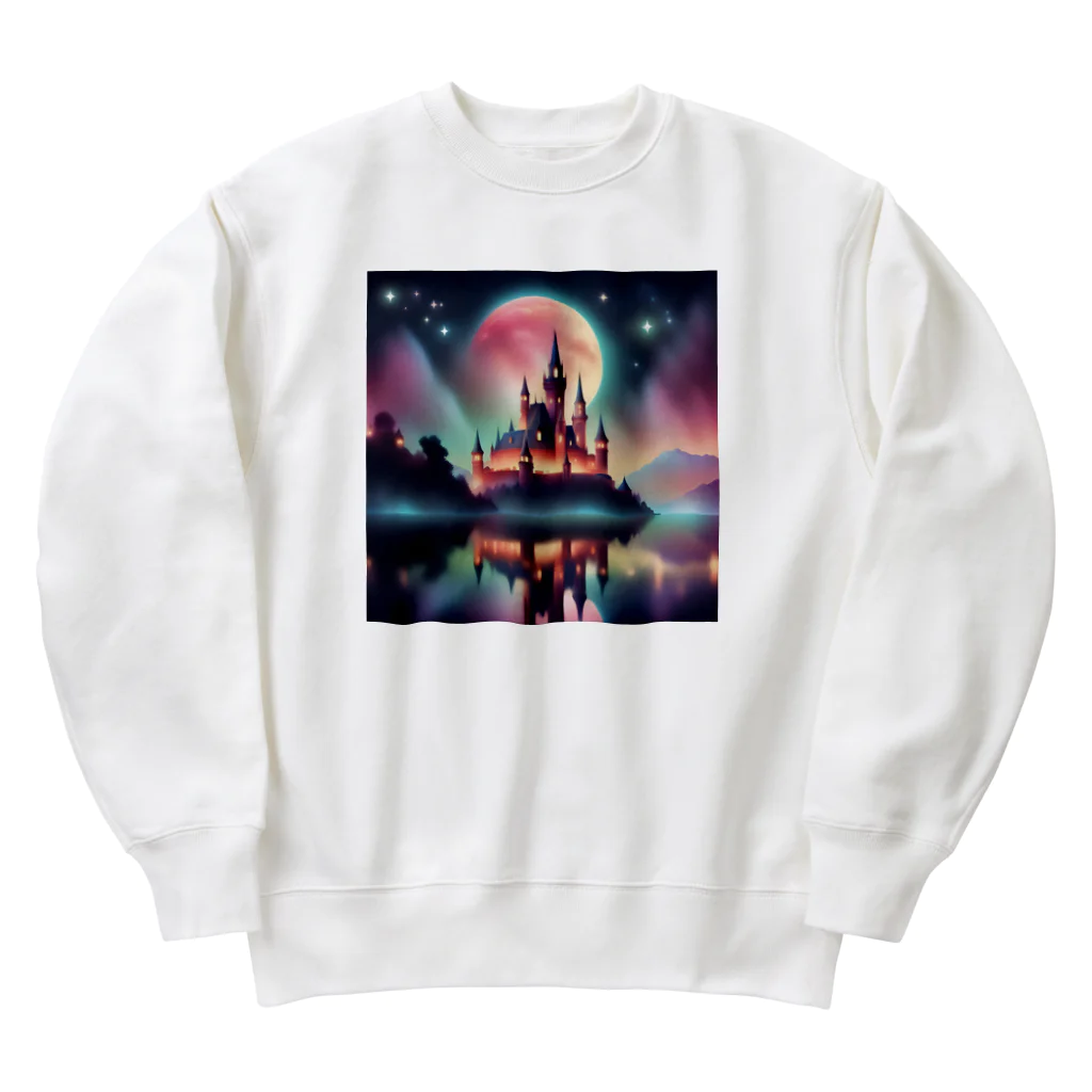 Silhouette_kapikapikapiのパラレルキャッスル Heavyweight Crew Neck Sweatshirt