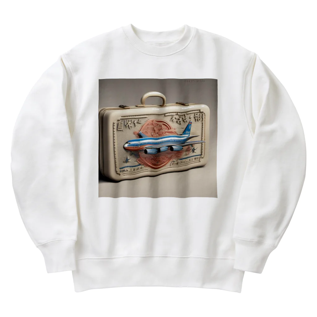 Panatakeの旅行気分 Heavyweight Crew Neck Sweatshirt