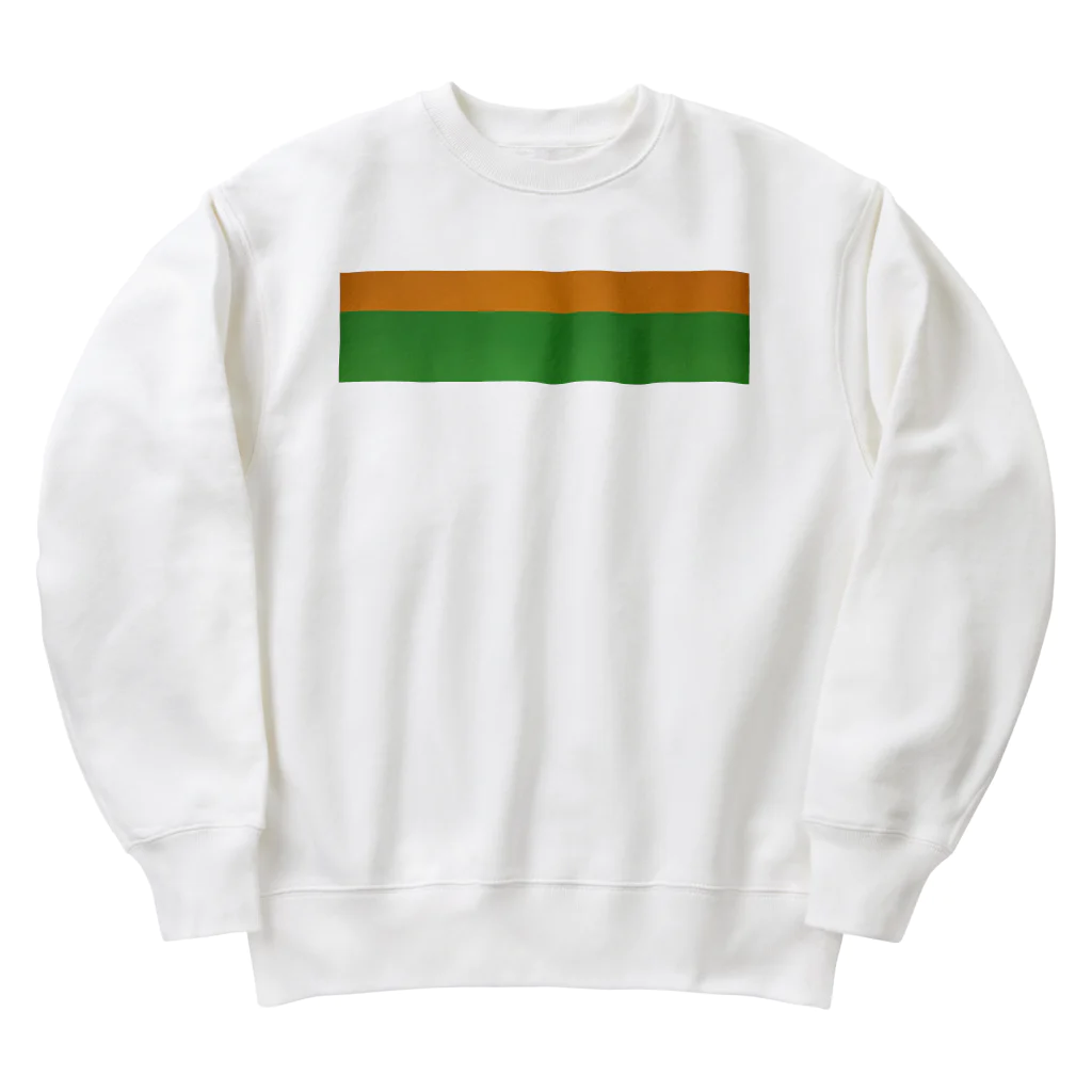 レールファン&スピリチュアルアイテムショップの鉄道カラー風デザイン231 Heavyweight Crew Neck Sweatshirt