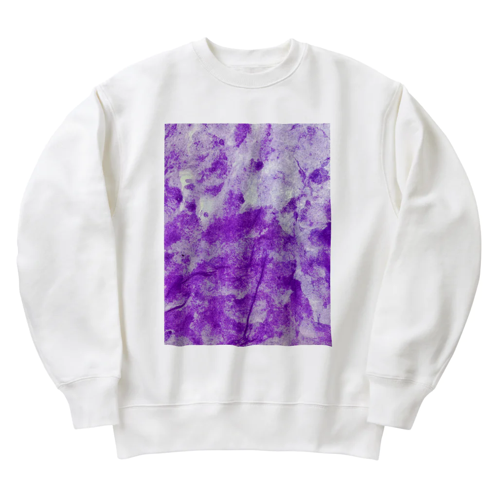 あのころの紫蝶 Heavyweight Crew Neck Sweatshirt