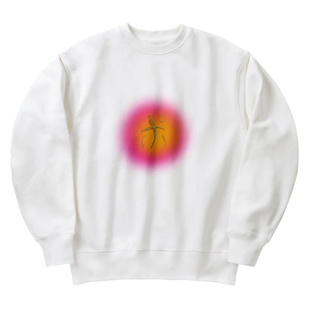 i love frenchfriesのﾎﾟ Heavyweight Crew Neck Sweatshirt