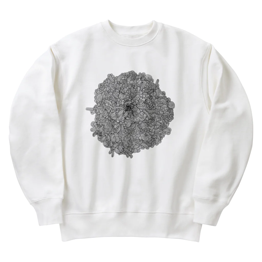 konishi ichiのふくらんでひろがるなみ Heavyweight Crew Neck Sweatshirt