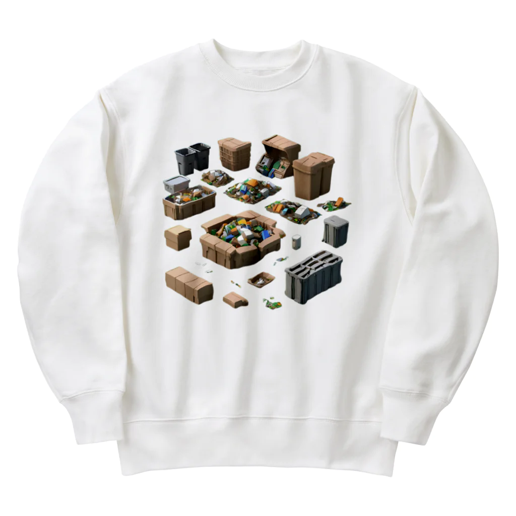 CHOCOLATEAの自然との共存 Heavyweight Crew Neck Sweatshirt