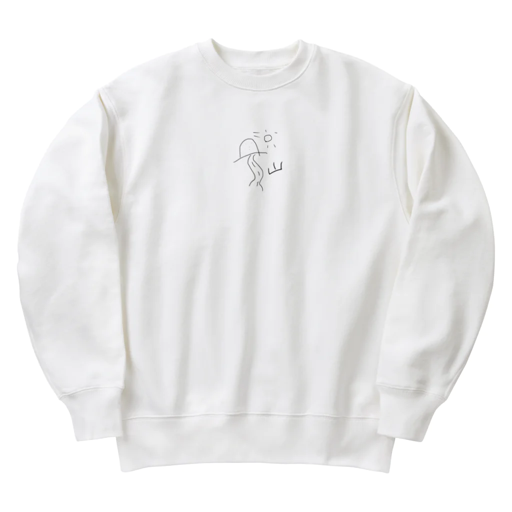 ゆりのいだいなる山 Heavyweight Crew Neck Sweatshirt