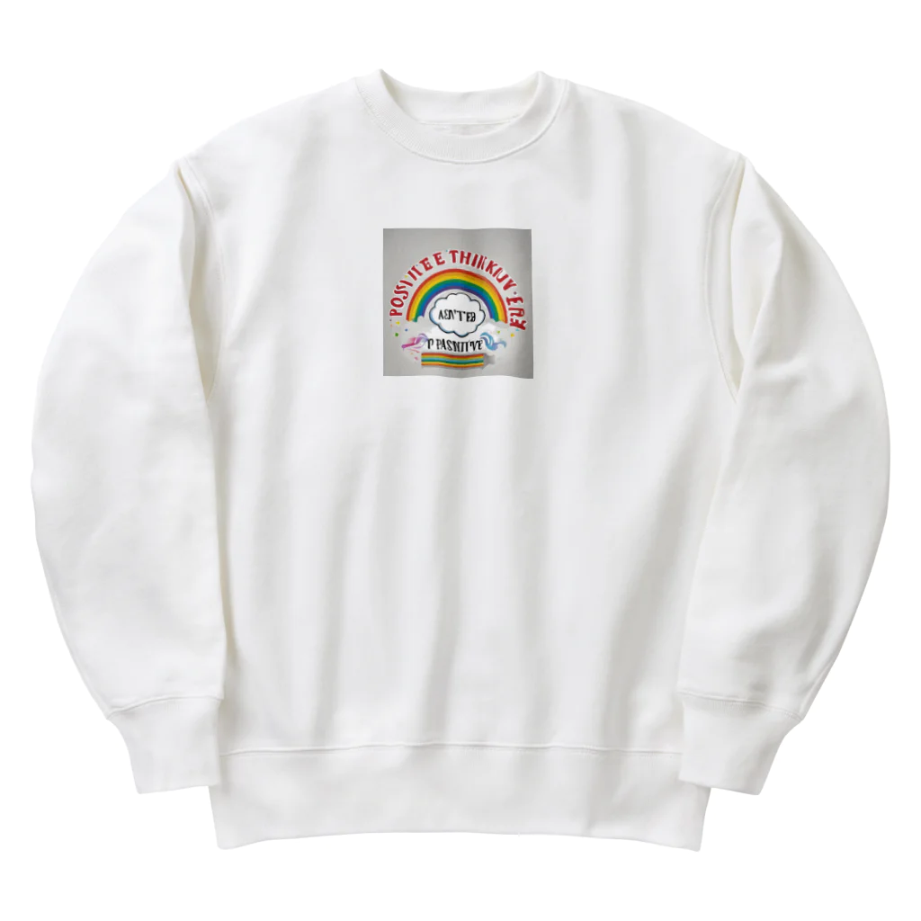 "Positive Thinking"のPositiveThinking Heavyweight Crew Neck Sweatshirt