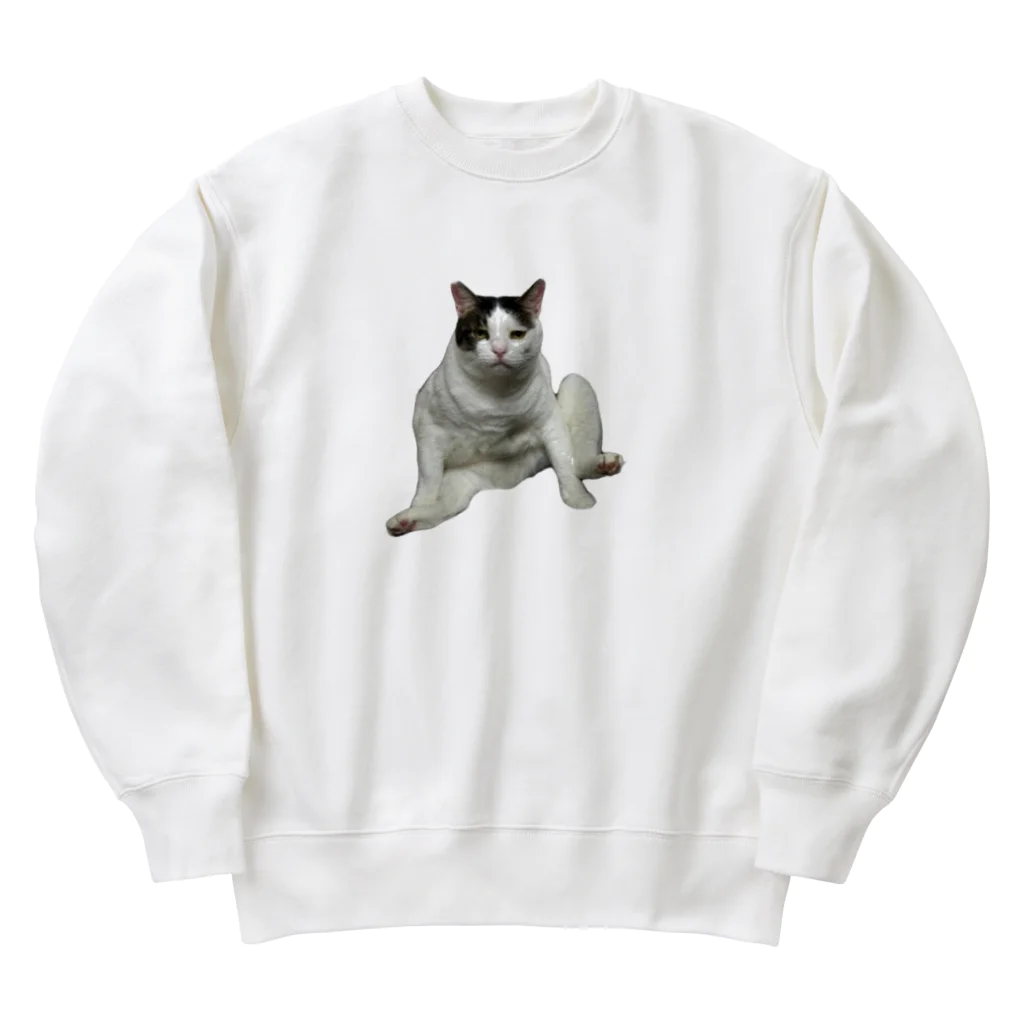 ネコノートショップ（neco-note shop）のフキ（こにゃくと） Heavyweight Crew Neck Sweatshirt