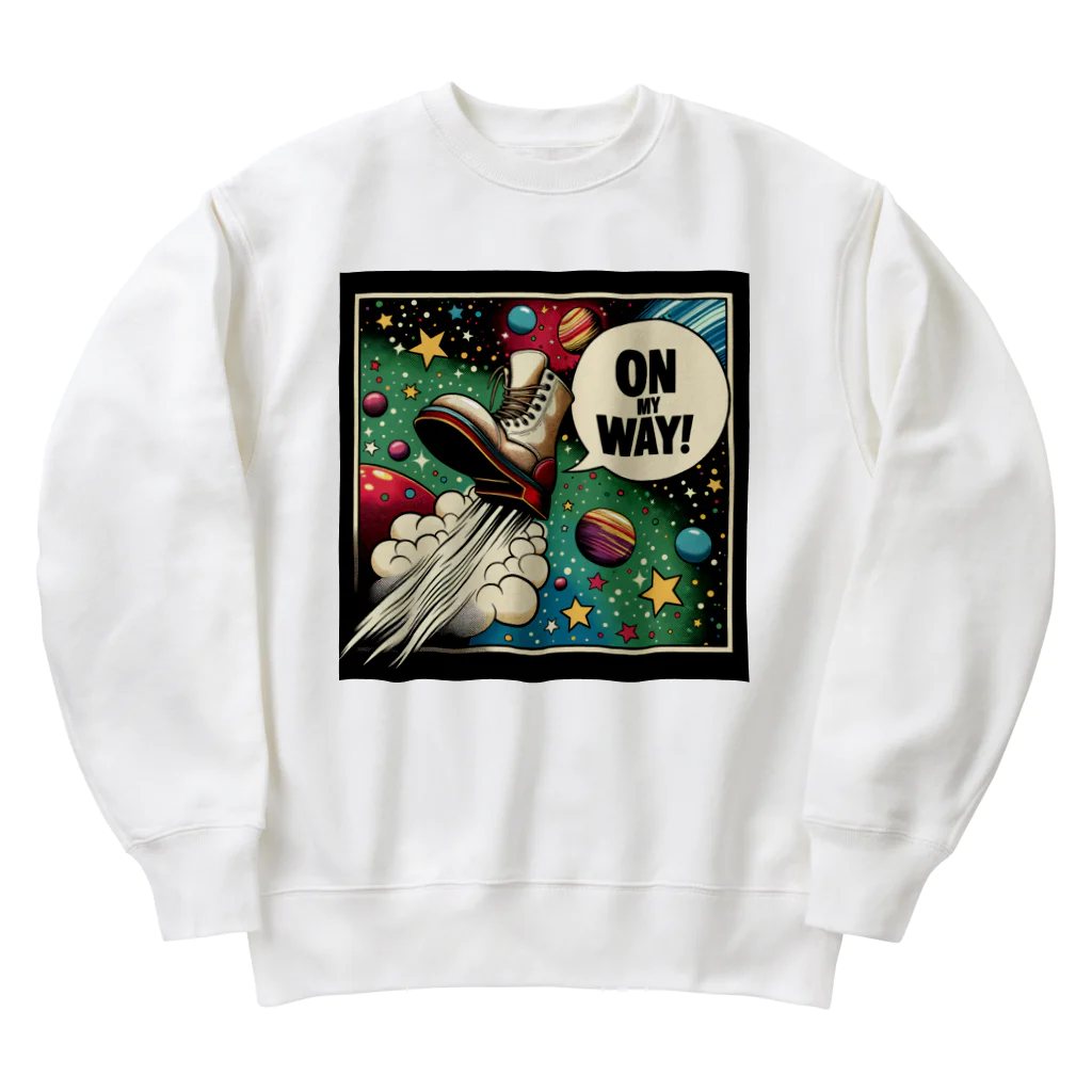 seiya_CosmicPioneerのON MY WAY! Heavyweight Crew Neck Sweatshirt