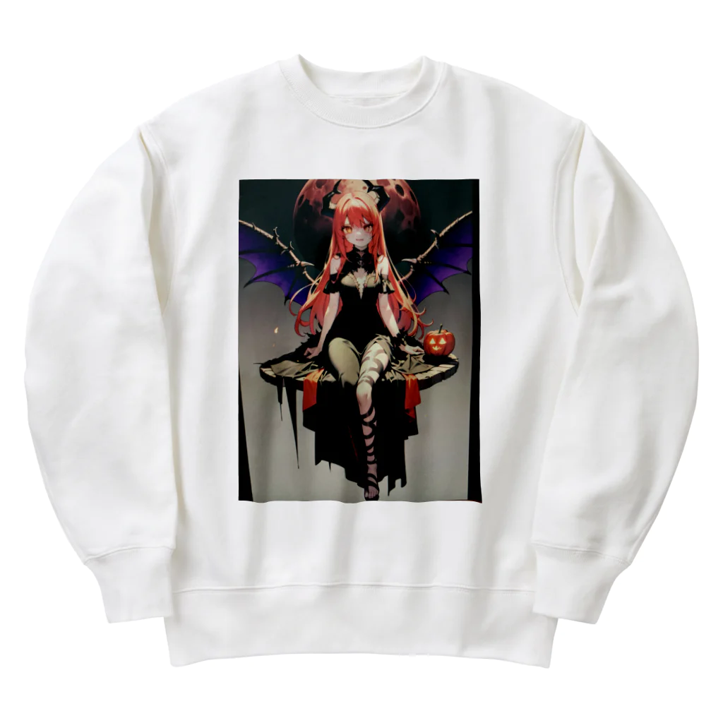 mamichin1122のハロウィン Heavyweight Crew Neck Sweatshirt