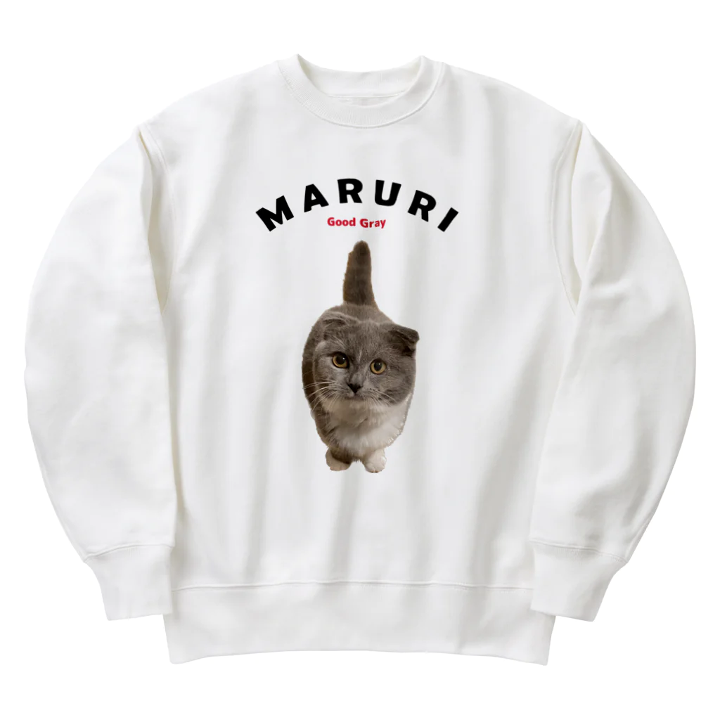 maruri_foreverのMARURI good gray ヘビーウェイトスウェット