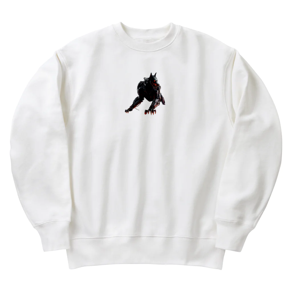 ドットドッグの未来の護衛犬 Heavyweight Crew Neck Sweatshirt