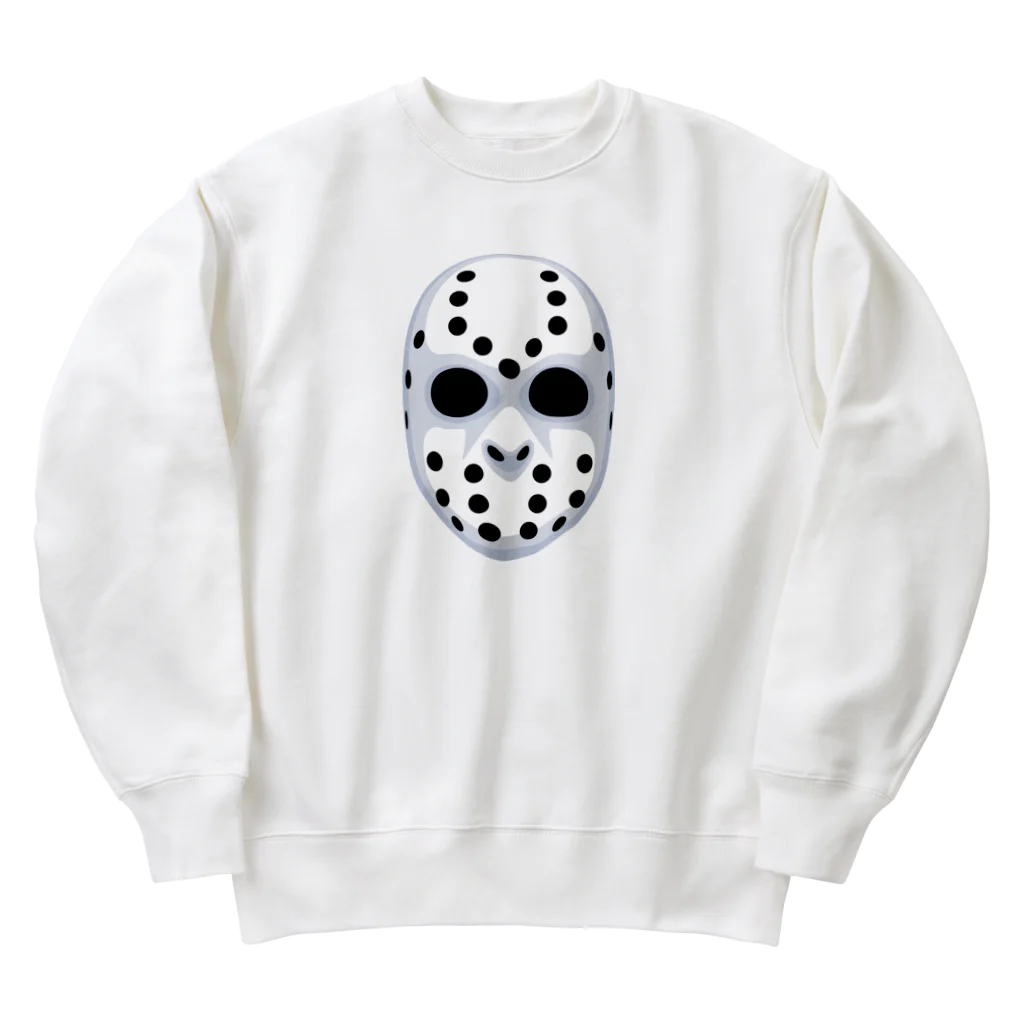 kimchinのホラーなホッケーマスク Heavyweight Crew Neck Sweatshirt