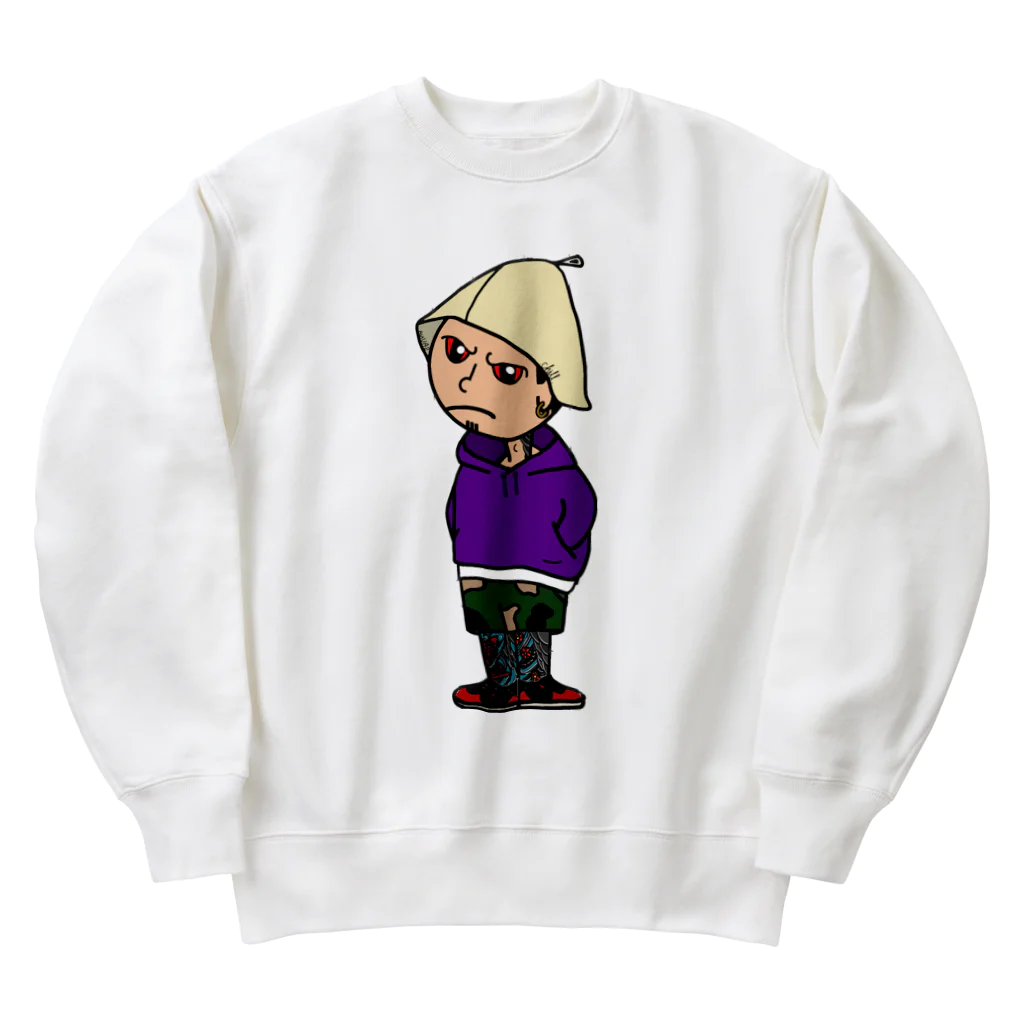 Private SAUNA “茨” IBARAのCHILLBOY Heavyweight Crew Neck Sweatshirt