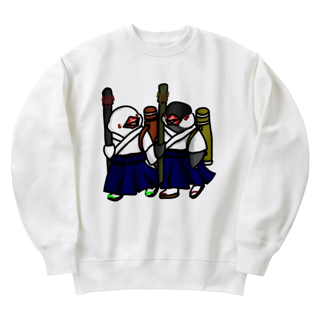 Lily bird（リリーバード）の部活帰りの弓道部んちょ① Heavyweight Crew Neck Sweatshirt