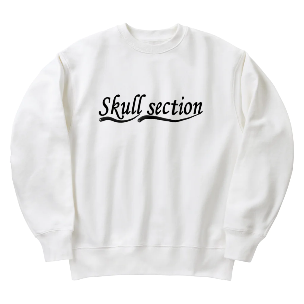 Skull sectionのSkull sectionのロゴ ヘビーウェイトスウェット