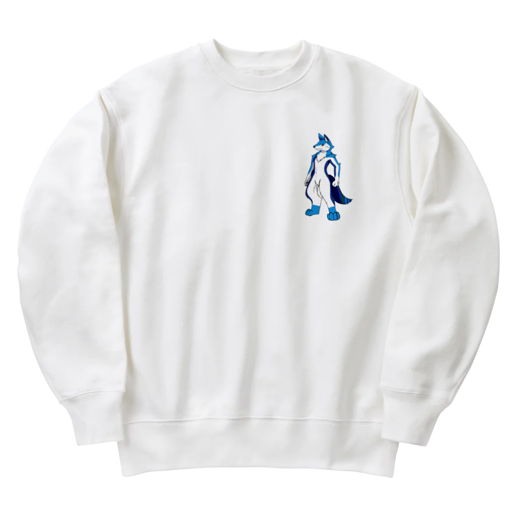 青龍の工作室の各種アイテム(竜狼ver.) Heavyweight Crew Neck Sweatshirt