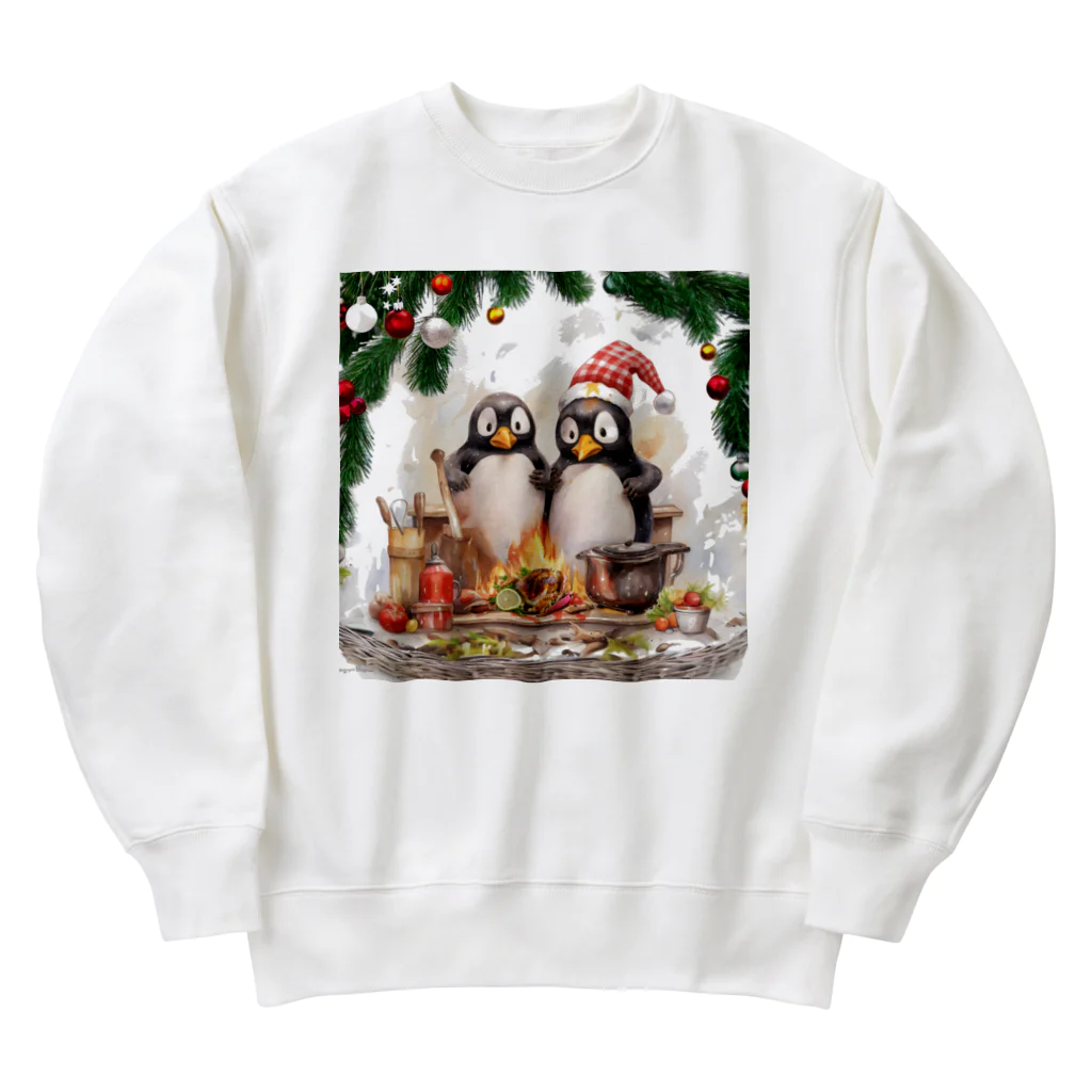 MistyStarkのペンギン七面鳥 Heavyweight Crew Neck Sweatshirt