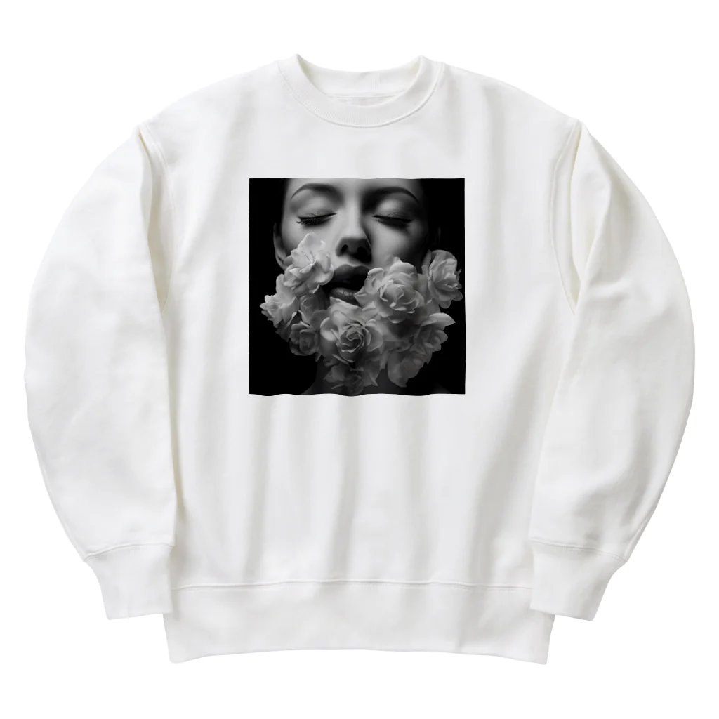 影のアートショップの優雅な息吹 Heavyweight Crew Neck Sweatshirt