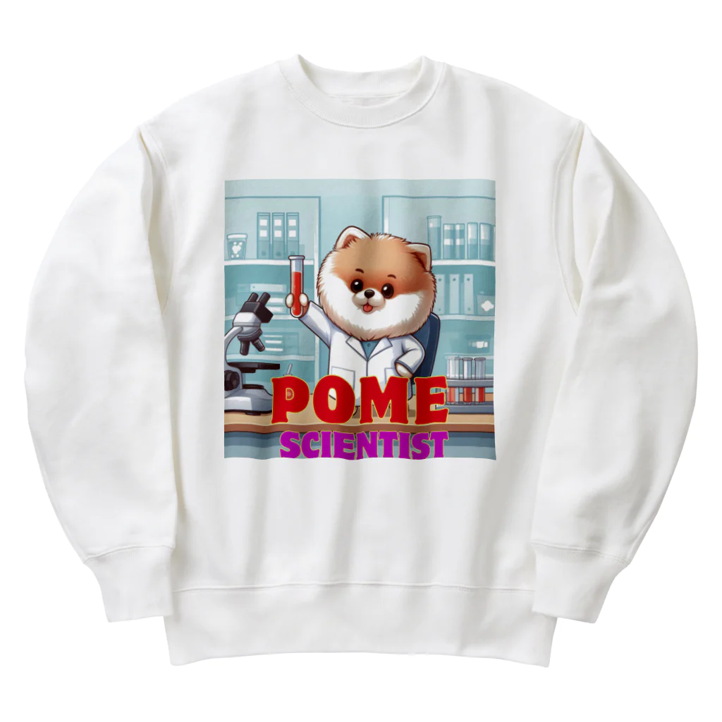 Pom-Dog'sのポメサイエンティスト Heavyweight Crew Neck Sweatshirt