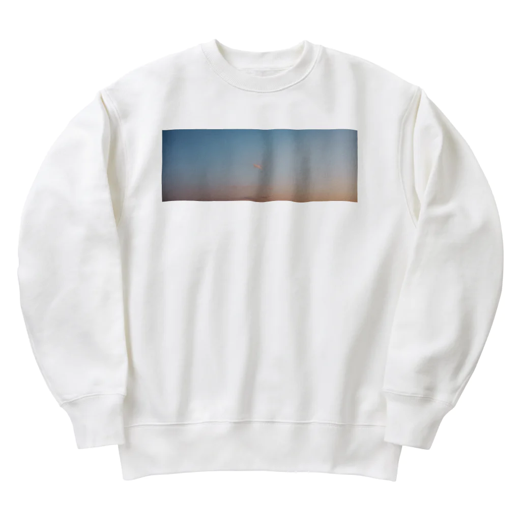 hinataの夕焼けわたがし Heavyweight Crew Neck Sweatshirt