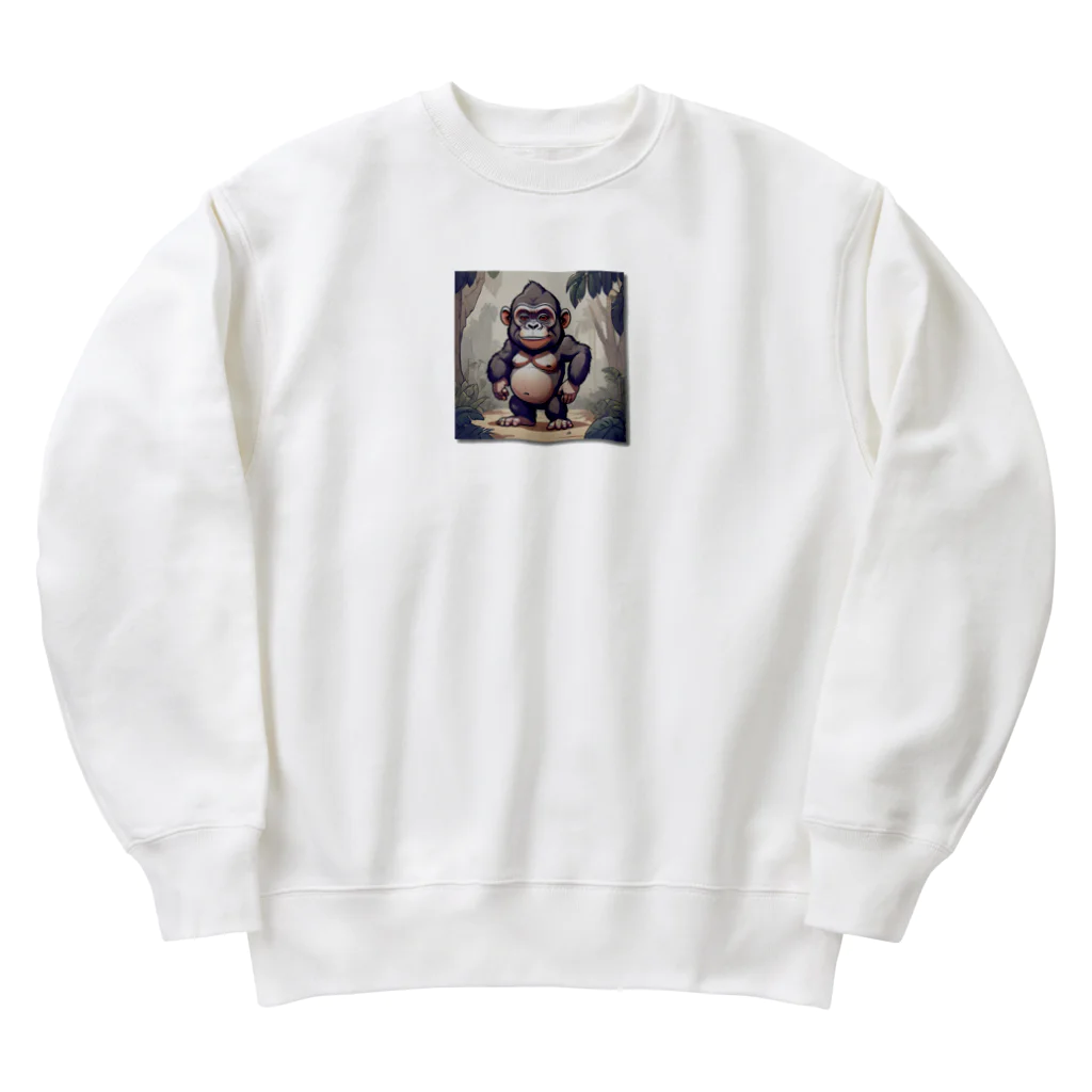 alpha-galleryのゴリラーず Heavyweight Crew Neck Sweatshirt