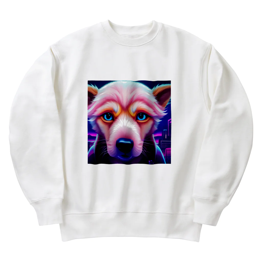 annko-motiのリアルな犬 Heavyweight Crew Neck Sweatshirt