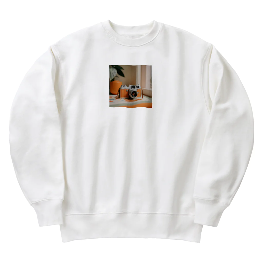 クゥStoreのレトロな世界 Heavyweight Crew Neck Sweatshirt