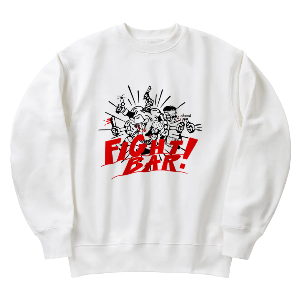 ゴー!ゴー!ホリケンのFIGHT!BAR! Heavyweight Crew Neck Sweatshirt