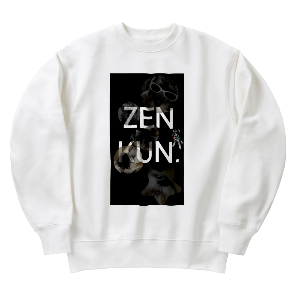 善くんグッズを作成してます！( ´∀｀)のゼンくんスウェット Heavyweight Crew Neck Sweatshirt