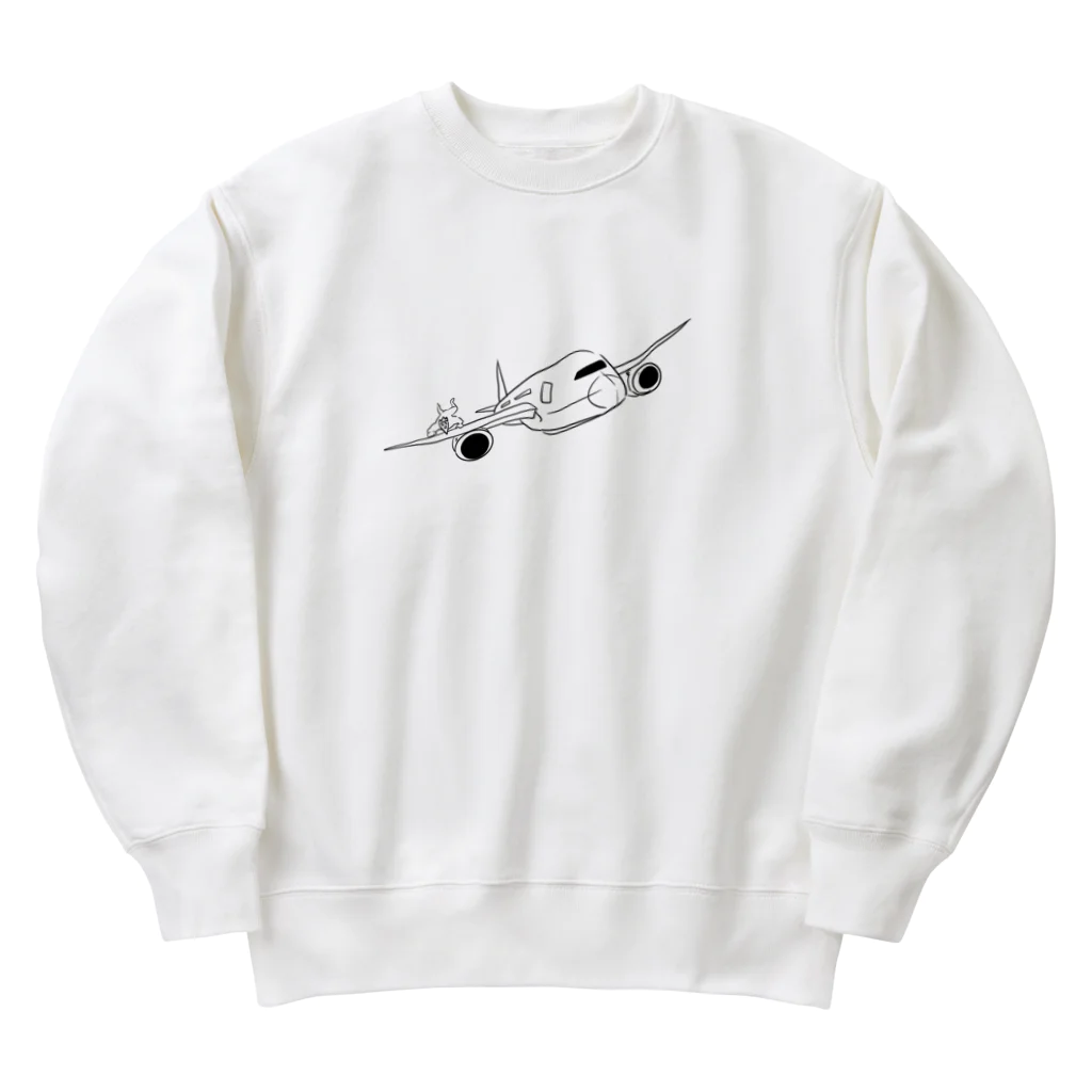 落書きの隠れ家のミッションインハプル Heavyweight Crew Neck Sweatshirt