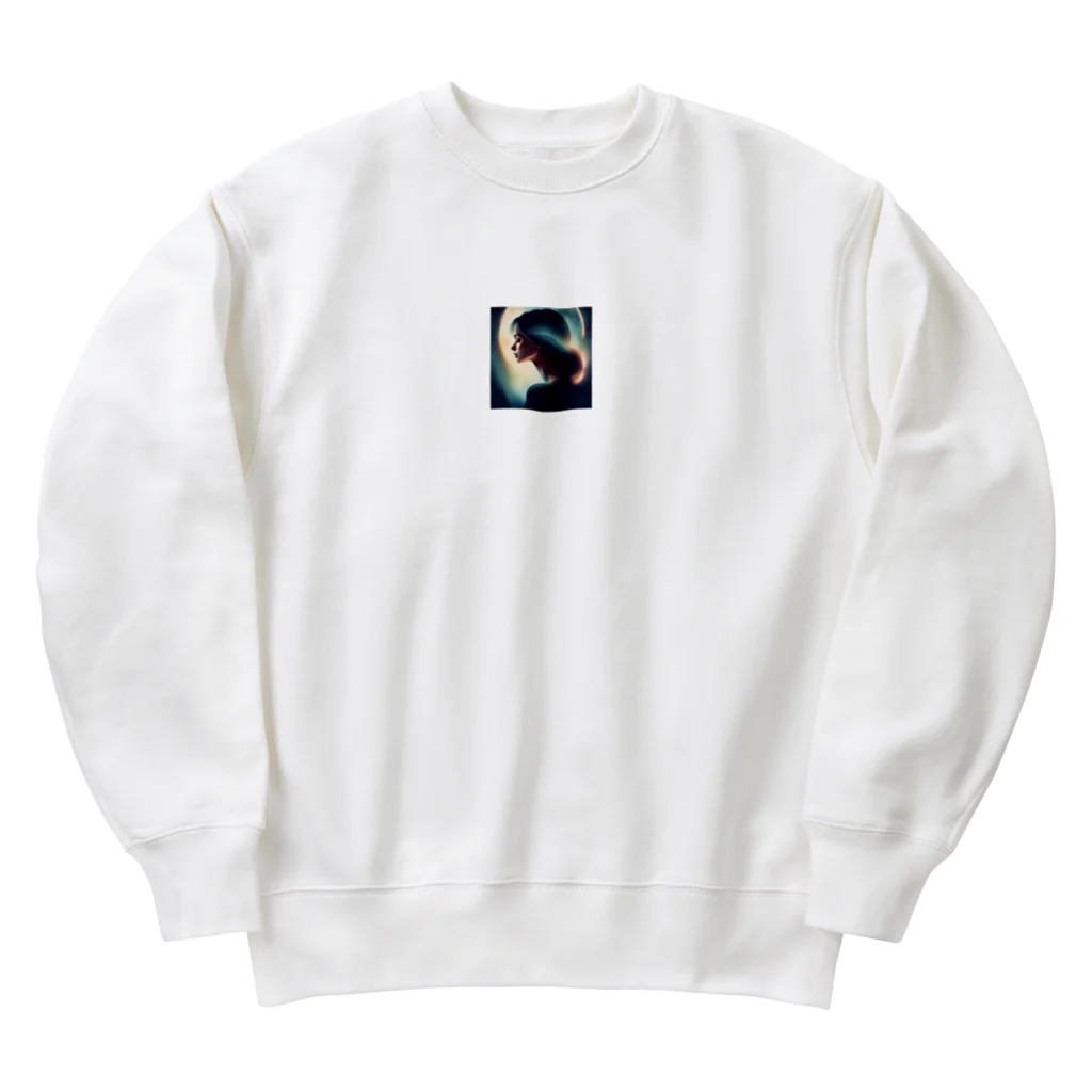 ポンポコさんのLove is Heavyweight Crew Neck Sweatshirt