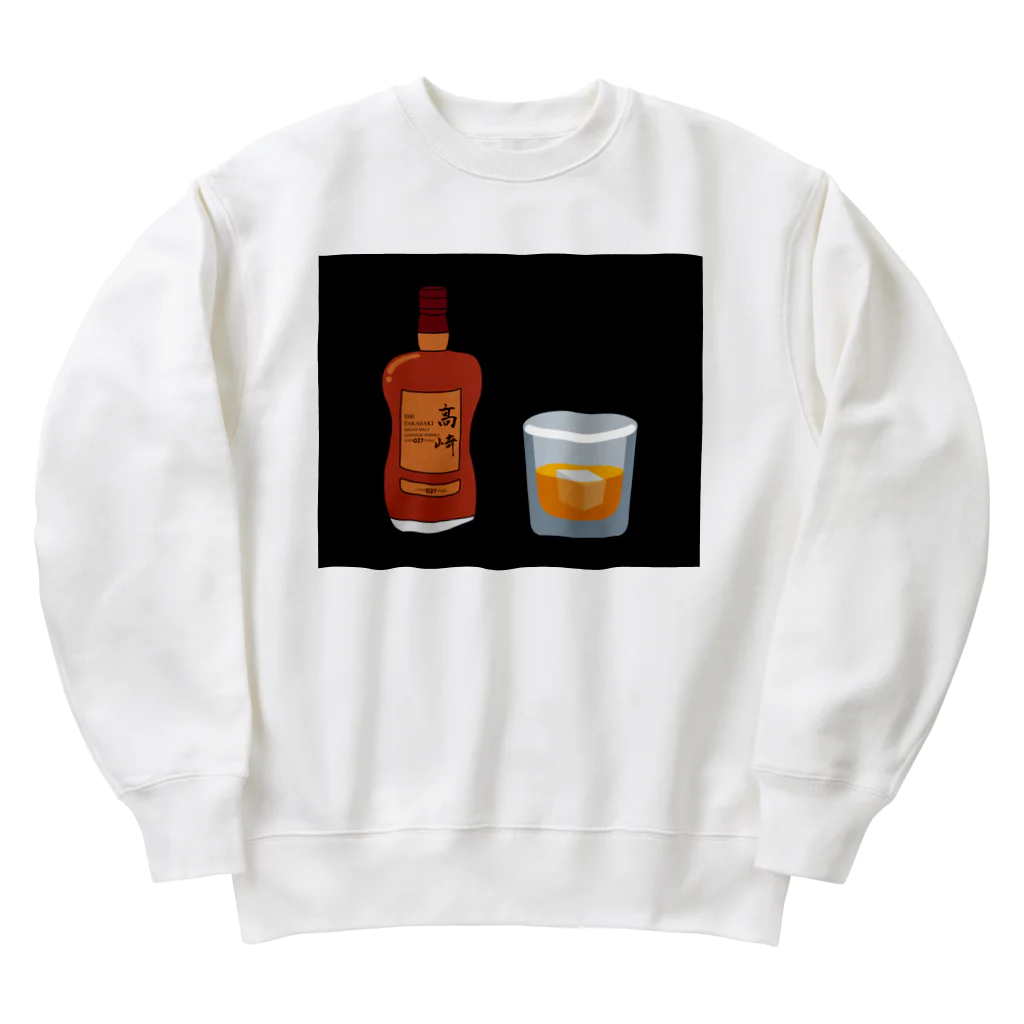 NokuchiiのTHE TAKASAKI SINGLE MALT JAPANEZE WHISKY AGED 027 YEARS Heavyweight Crew Neck Sweatshirt