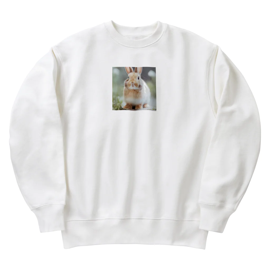 ❤︎cute❤︎のラビット Heavyweight Crew Neck Sweatshirt