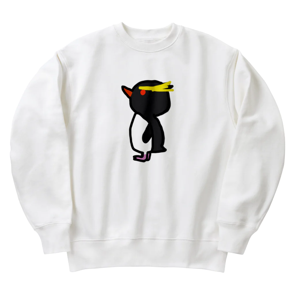 洗拓機のイワトビペンギン Heavyweight Crew Neck Sweatshirt