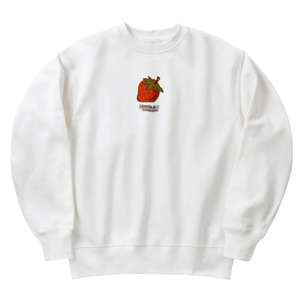 yasukochanのいちご Heavyweight Crew Neck Sweatshirt