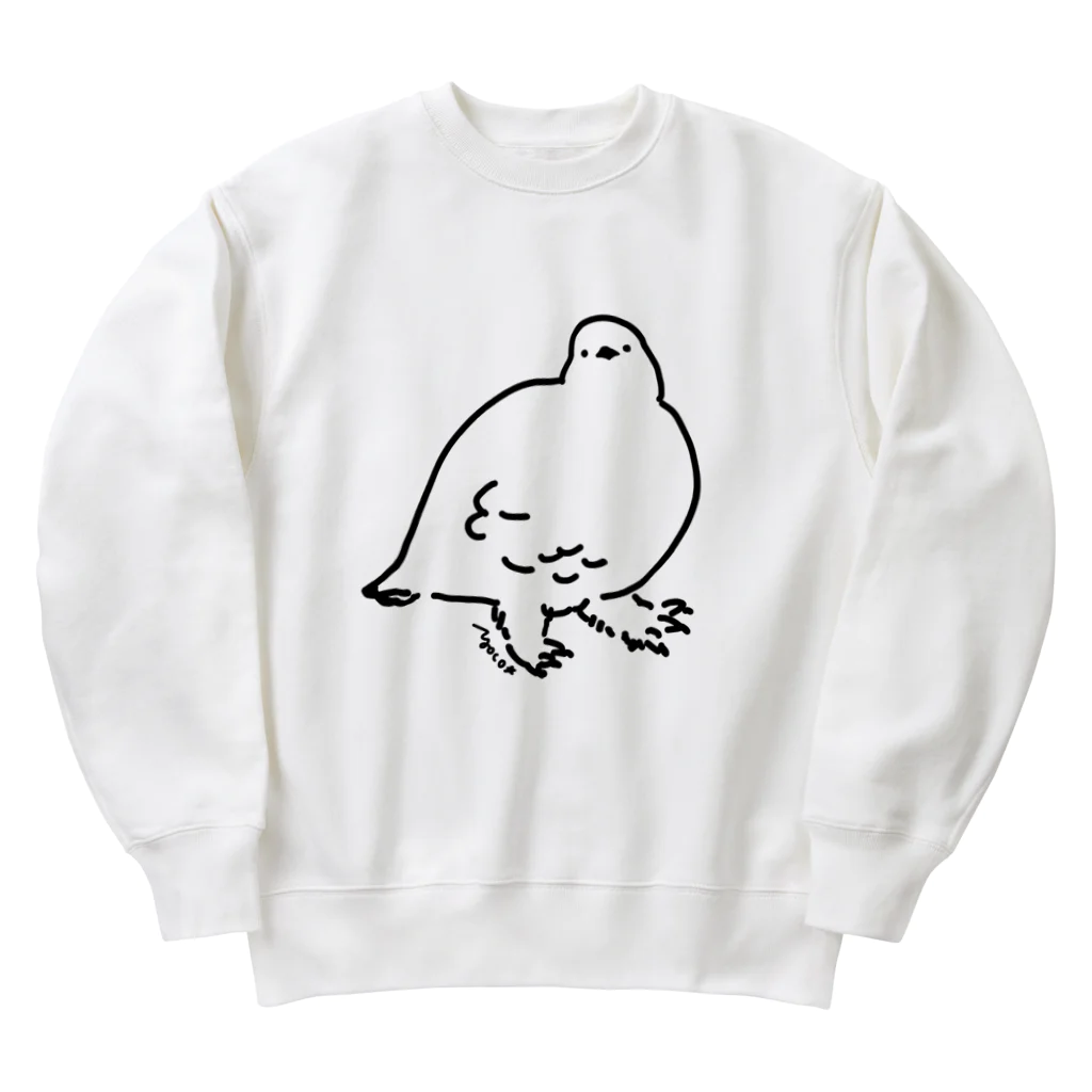 オグチヨーコの雷鳥さん Heavyweight Crew Neck Sweatshirt