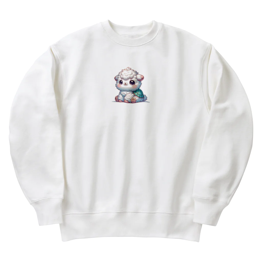 sera-のかわいいキャラ Heavyweight Crew Neck Sweatshirt