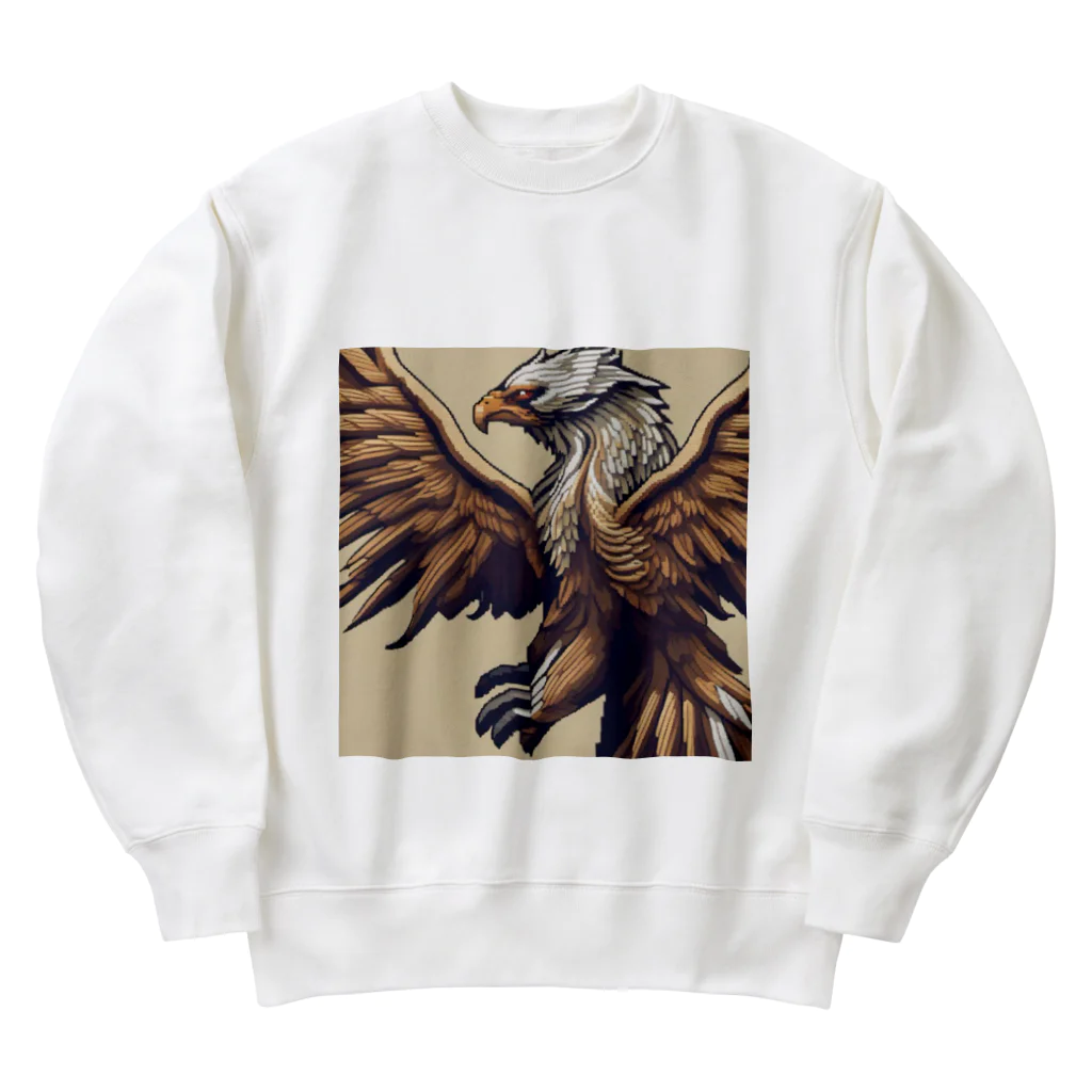 retrogameのretrogame3 Heavyweight Crew Neck Sweatshirt