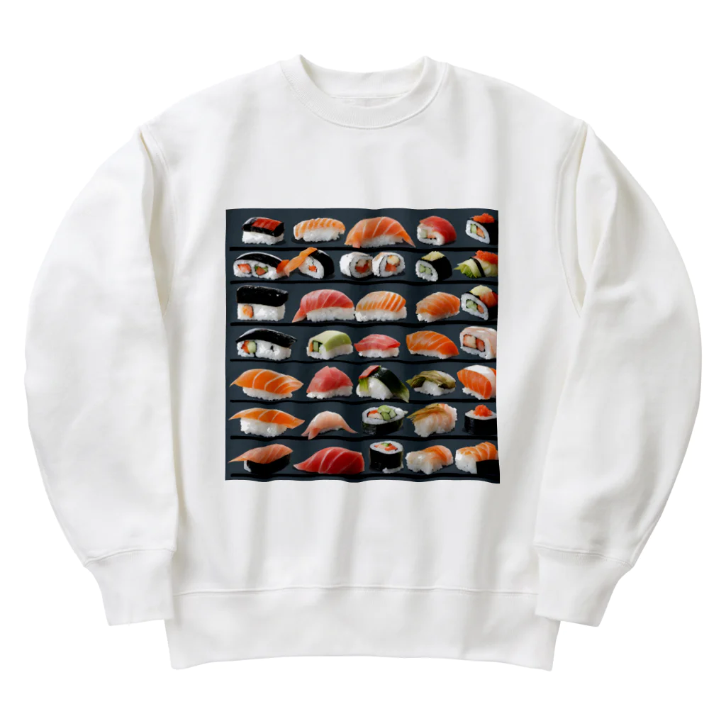 olafnの和の心　寿司 Heavyweight Crew Neck Sweatshirt