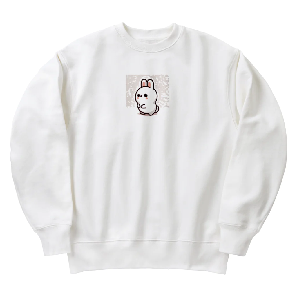 pekikoのうさぎの梅 Heavyweight Crew Neck Sweatshirt