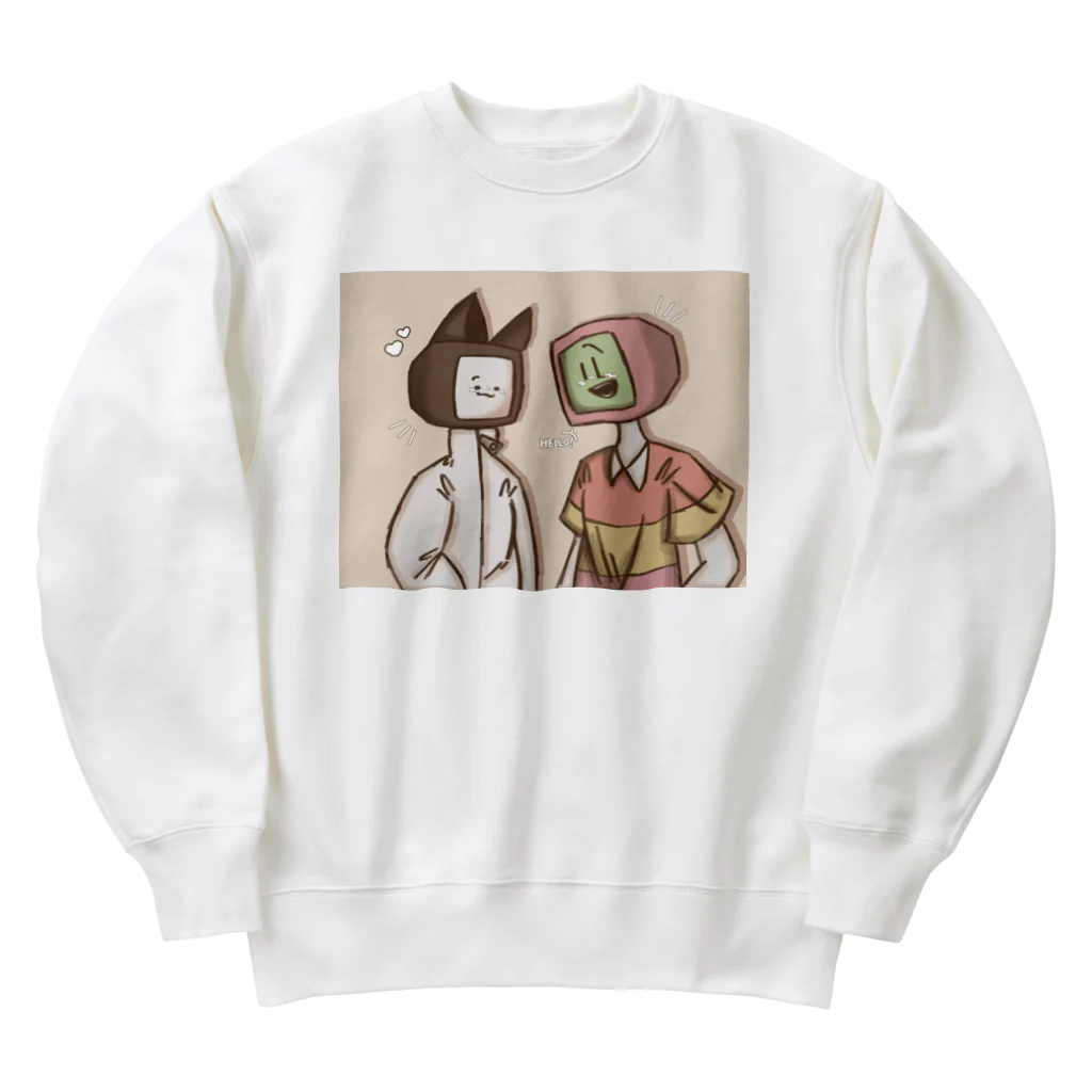 テレビーずのテレビ★トリオ Heavyweight Crew Neck Sweatshirt