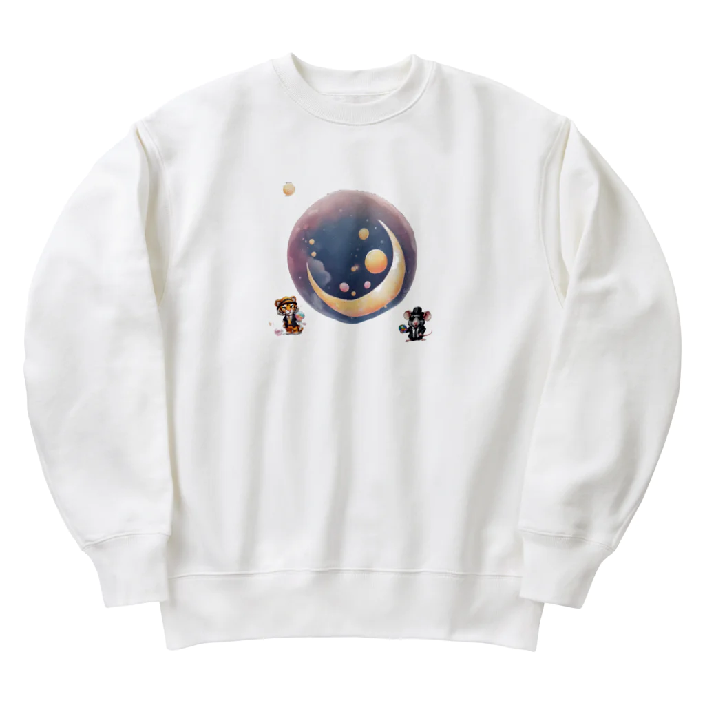 dmwpの三日月🎵 Heavyweight Crew Neck Sweatshirt