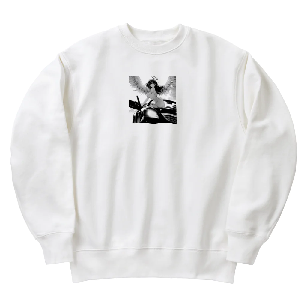 桜ですのprimeエンジェル Heavyweight Crew Neck Sweatshirt