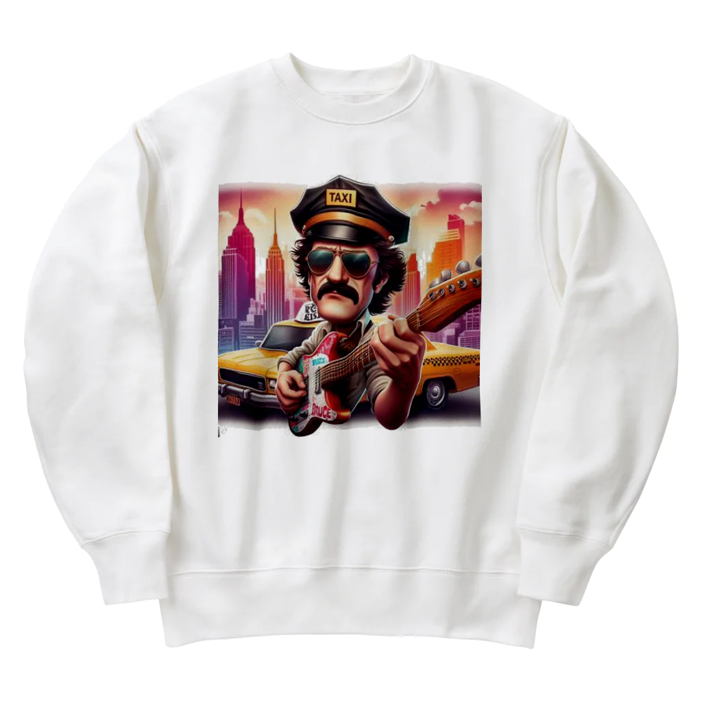 age3mのタクシードライバーブルース Heavyweight Crew Neck Sweatshirt