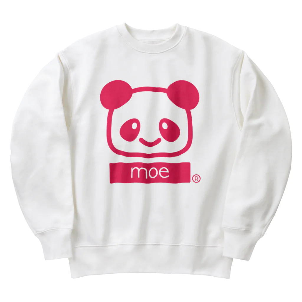 petitringo -プチリンゴ-のパンダのロック Heavyweight Crew Neck Sweatshirt