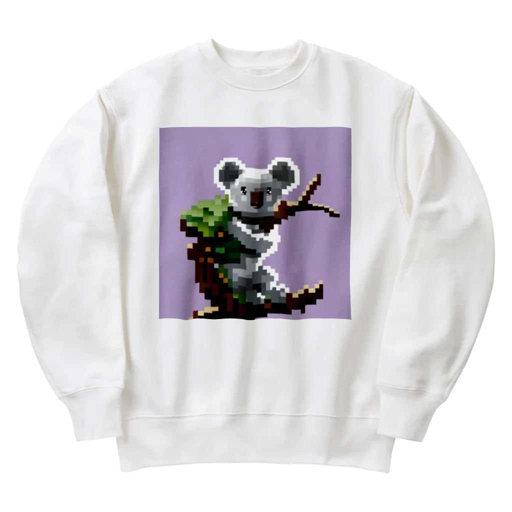 Crook-Aaronのぴくせるこあら Heavyweight Crew Neck Sweatshirt