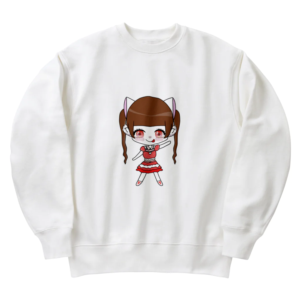 🌸KAZUHA🍓のかぴこたん Heavyweight Crew Neck Sweatshirt